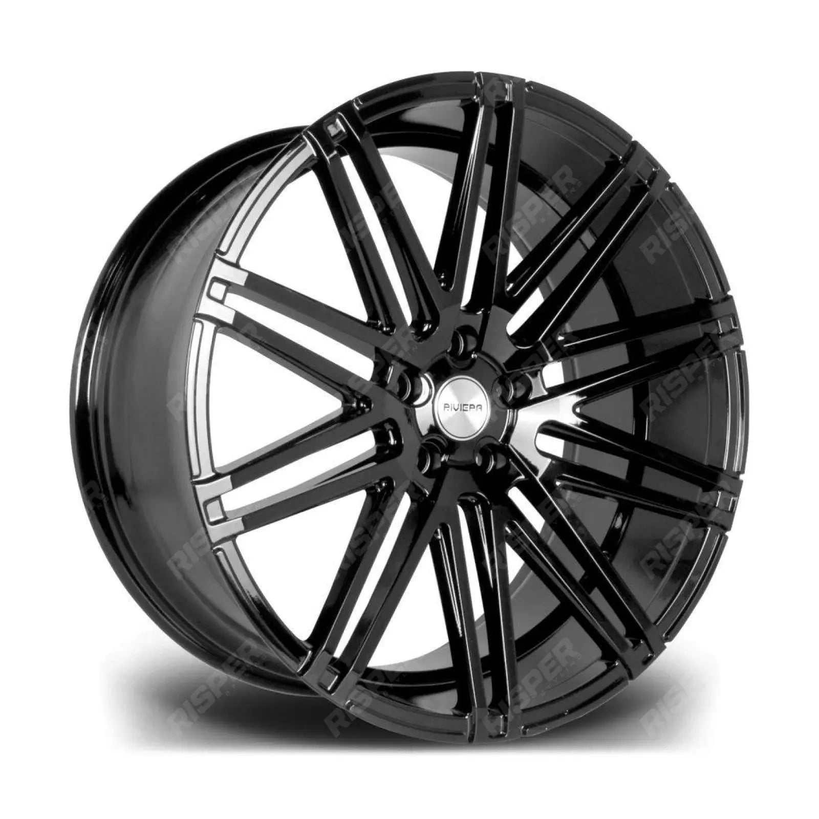 Riviera Rv120 Gloss Black 20 Inch Alloys 5x120 - Qty1