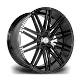 Riviera Rv120 Gloss Black 20 Inch Alloys 5x120 - Qty1