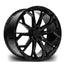 RIVIERA RV133 GLOSS BLACK 22 INCH ALLOYS - 5X120 - QTY1