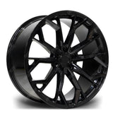 RIVIERA RV133 GLOSS BLACK 22 INCH ALLOYS - 5X120 - QTY1