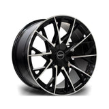 Riviera Rv197 Black Polished – 20 Inch Alloys – 5x120 - Qty1