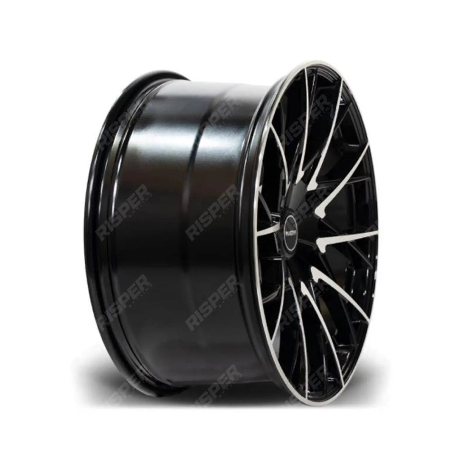 Riviera Rv197 Black Polished – 20 Inch Alloys – 5x120 - Qty1