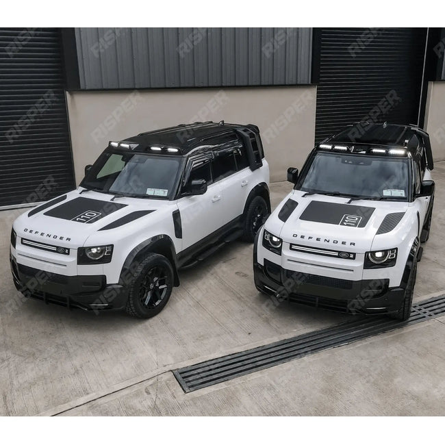 Roof Light Pod V2 In Gloss Black For Land Rover Defender L663 90/110/130 2020+ Secondary image
