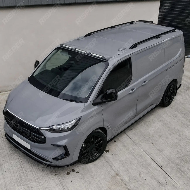 Roof Rails In Black For Ford Transit Custom 2024+ - LWB Sport Style Secondary image