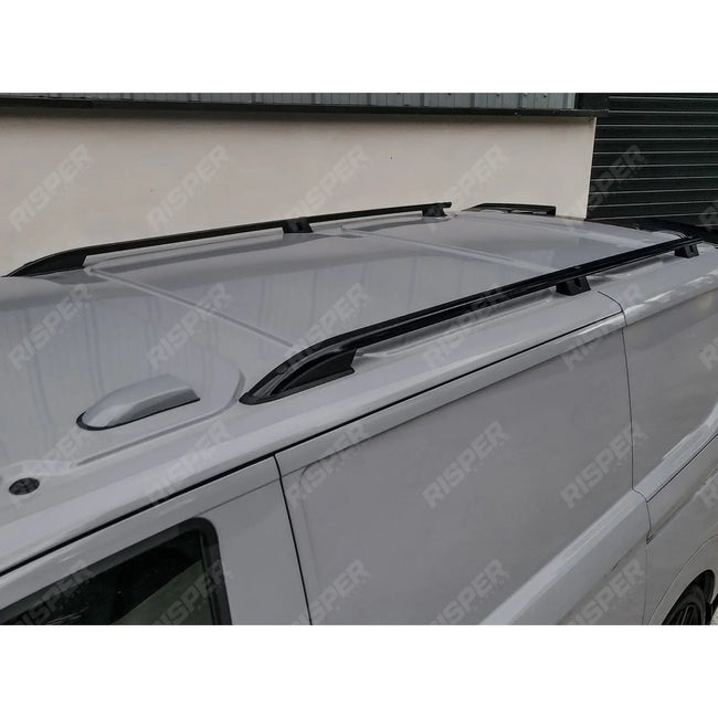 Roof Rails In Black For Ford Transit Custom 2024+ - SWB Sport Style Secondary image