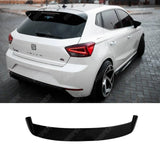 Seat Ibiza 5dr Mk5 6f 2017 - 2022 'cupra Look' Rear Spoiler In Gloss Black
