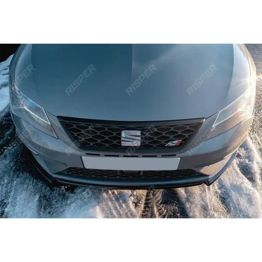 Seat Leon Fr Mk3 / Cupra Mk3 2017 - 2019 - Risper Front Splitter In Gloss Black