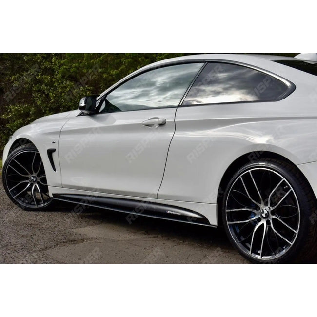 Side Skirt Splitters F32/F36 Matte Black For BMW 4 Series M Sport Secondary image