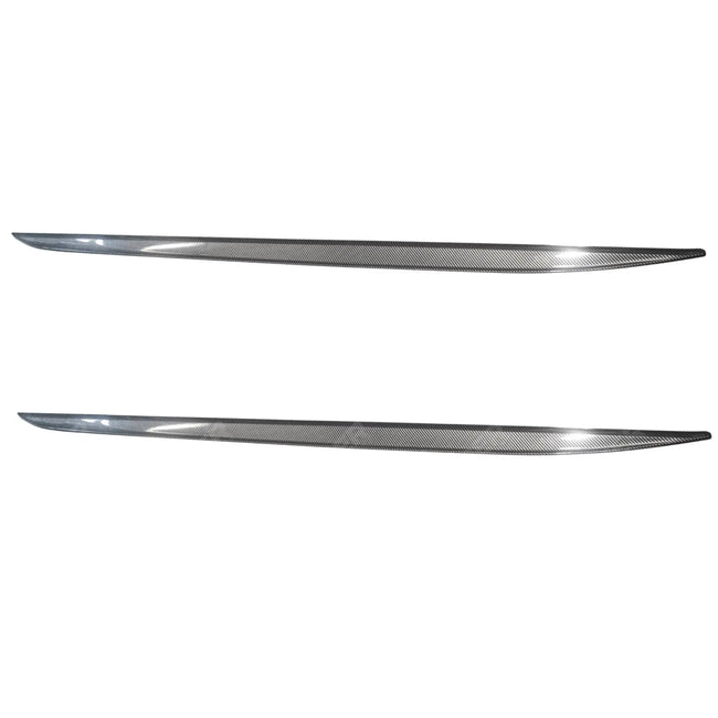 Side Skirt Splitters In Carbon Look For Bmw 4 Series G22 M Sport 2020+ Secondary image