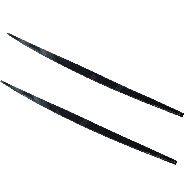 Side Skirt Splitters In Gloss Black For Bmw 1 Series F20 M Sport 2011-2019 Secondary image