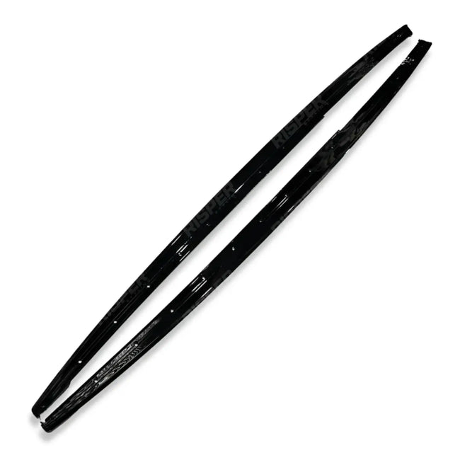 Side Skirt Splitters In Gloss Black For BMW 4 Series F32/F36 M Sport Secondary image