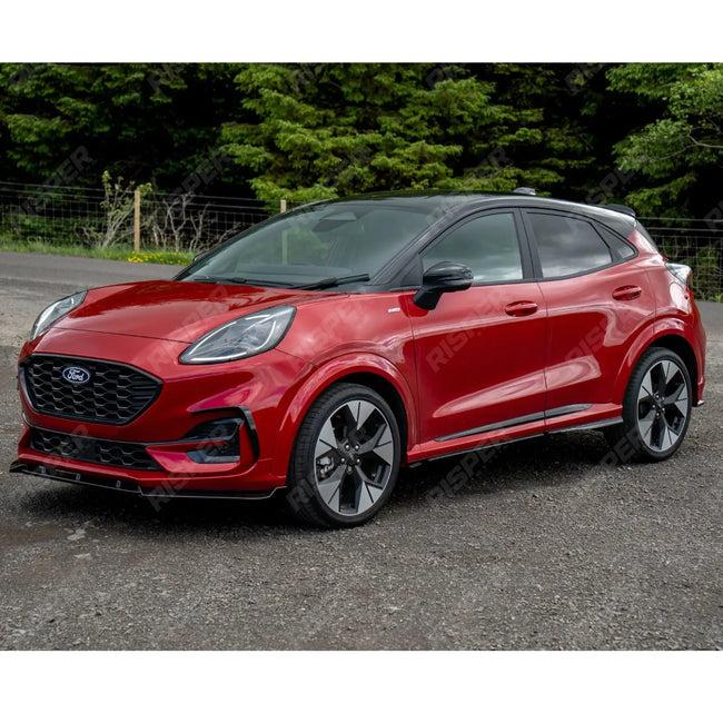 Side Skirt Splitters In Gloss Black For Ford Puma ST Line & ST Line X 2019+ Secondary image