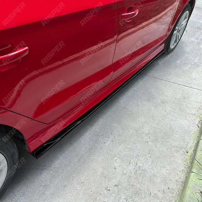 Side Skirts in Gloss Black For Audi A3 S3 8v 2013-2020 S LINE Secondary image