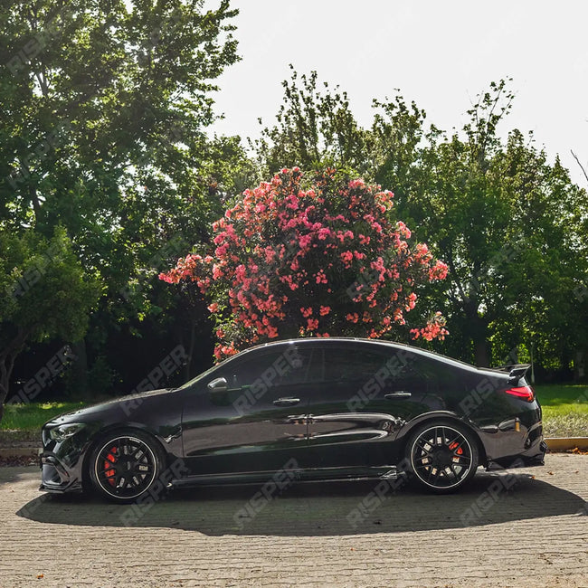 Side Skirts in Gloss Black For Mercedes Cla45 C118 2019-2023 Secondary image