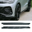 Side Skirts In Gloss Black For VW Tiguan MK3 2024 On - Side Skirt Splitters