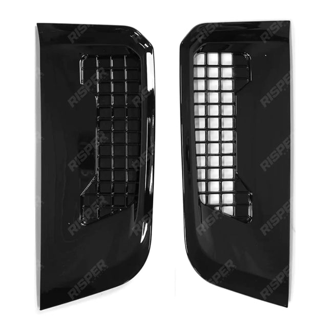 Side Vents in Gloss Black For Land Rover Defender L663 90 / 110 / 130 2020 Onward Secondary image