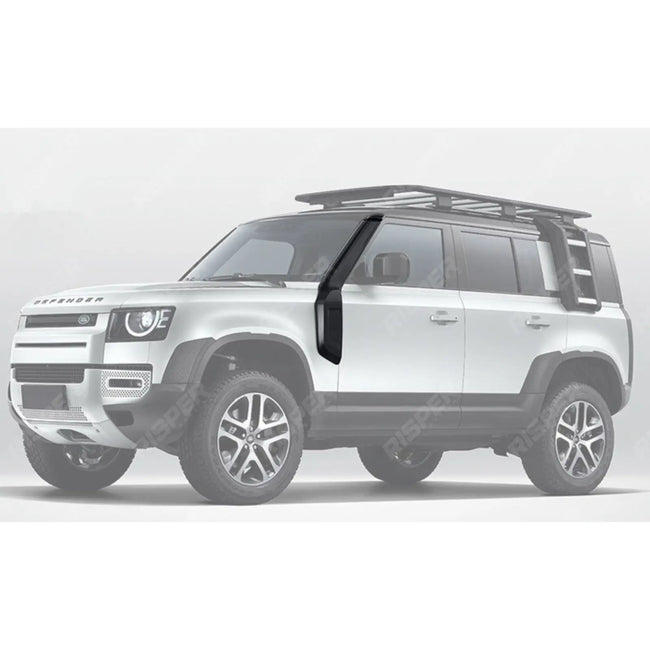 STX Style Off Road Snorkel Gloss Black For Land Rover Defender 90 & 110 L663 2020 On Secondary image