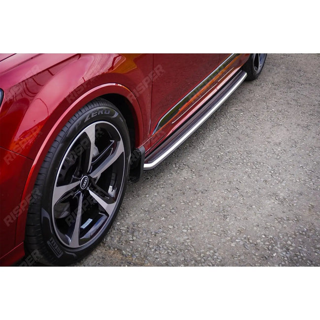 STX Style Pair of Running Boards Side Steps For Audi Q7 2016 Onward Secondary image