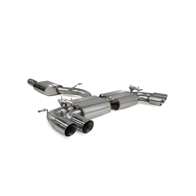 System Valved For Volkswagen Golf R MK8 - Scorpion 3.15