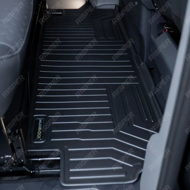 Tailored Mudblock Rear Mat (Middle) For Ford Transit Custom Double Cab 2023 On Secondary image