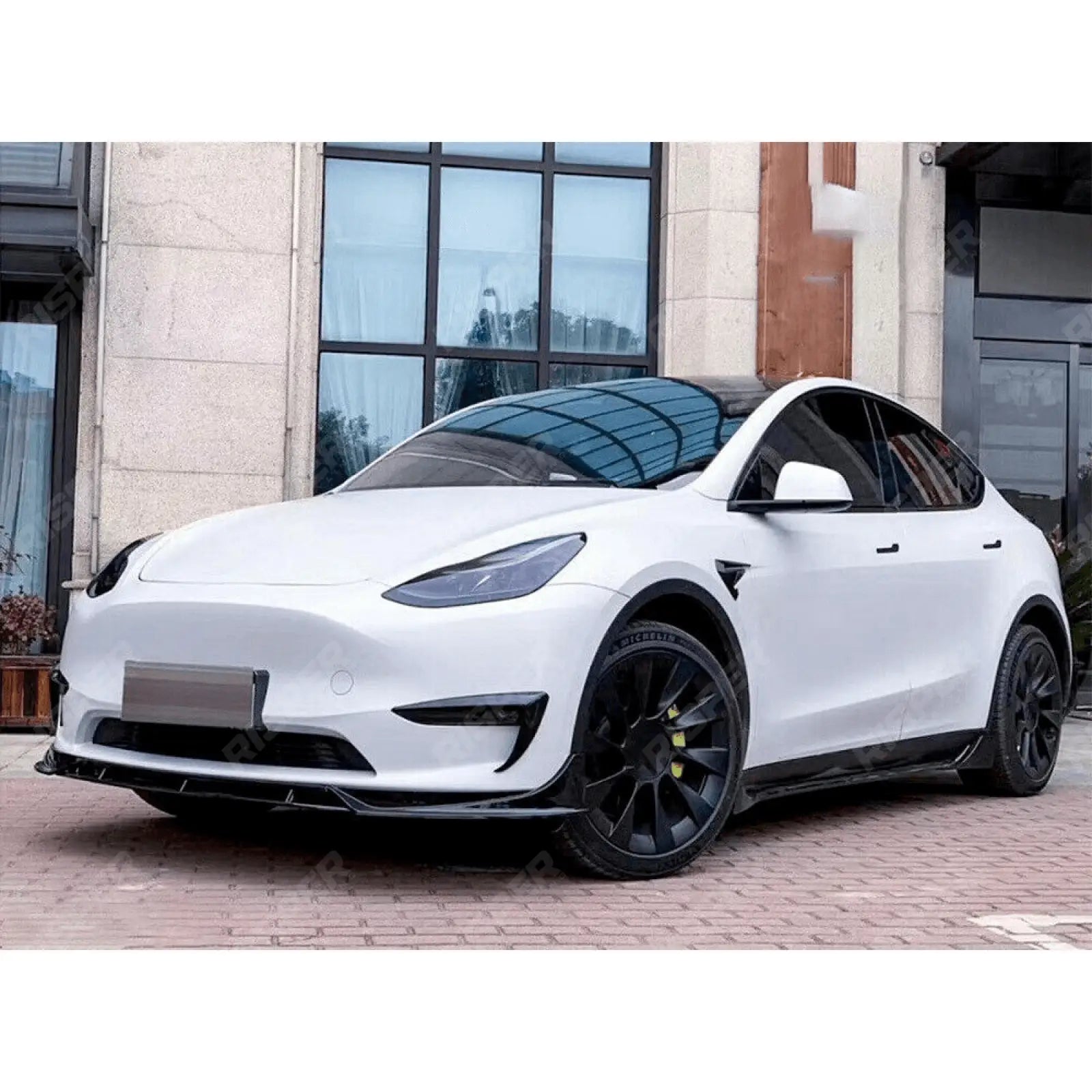 Tesla Model Y 2020+ Full Aero Kit In Gloss Black