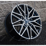 Transit Custom Tourneo Sport – 20 Inch Alloy – 5x160 – Black Machined Face