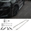 Volkswagen Transporter SWB T7 2025 On Trapezoid Side Bars In Stainless Steel