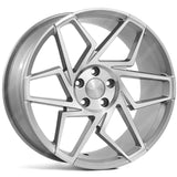 Veemann V - fs27r 19x8.5 5x112 Et42 Cb66.56 - Silver Machined