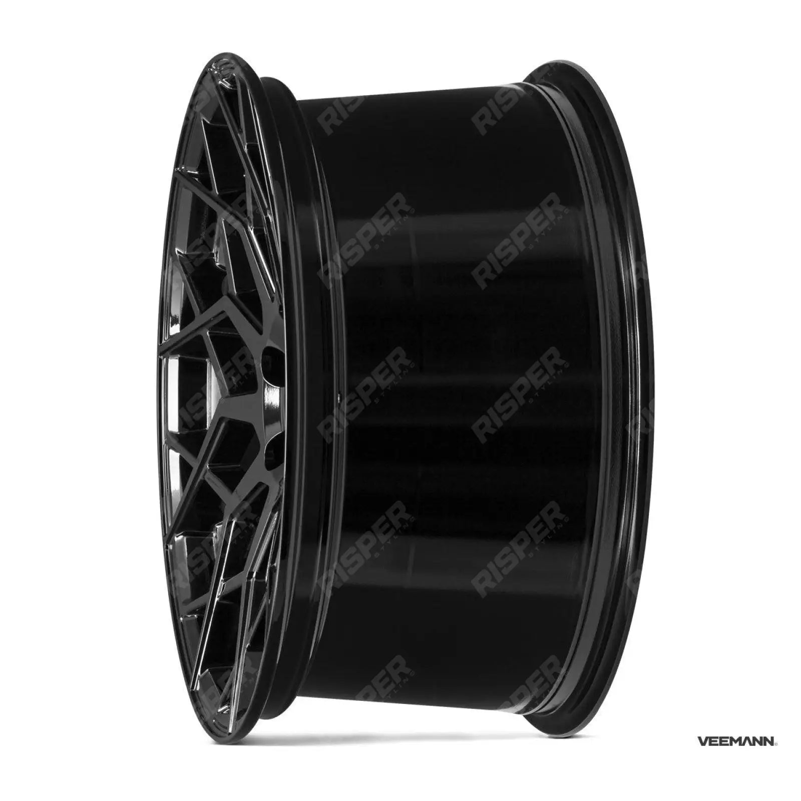 Veemann - V - fs42 19 Inch Alloys Gloss Black 5x112 Et42 - Qty 1