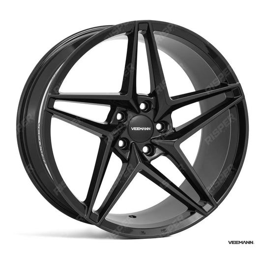 Veemann V - fs46 19 Inch Alloy Wheels - 5x112 - Gloss Black