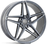 Veemann - V - fs46 20x8.5 5x120 Et35 Cb72.56 - Graphite Smoke Machined