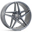 Veemann - V - fs46 20x8.5 5x120 Et35 Cb72.56 - Graphite Smoke Machined