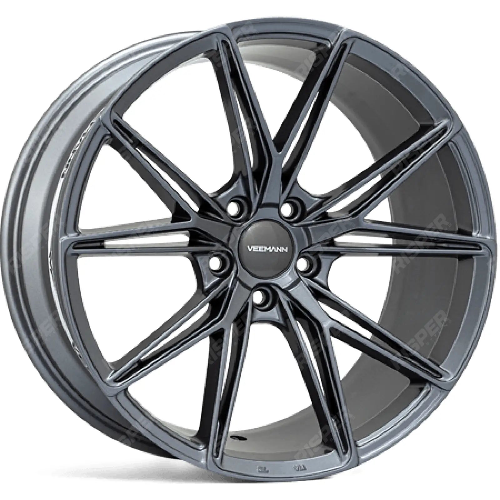 Veemann V - fs49 20x8.5 5x120 Et35 Cb75.56 - Gloss Graphite Qty 1