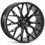 Veemann V - FS51 23X10 5X112 ET30 Gloss Black Deep Concave - QTY 1