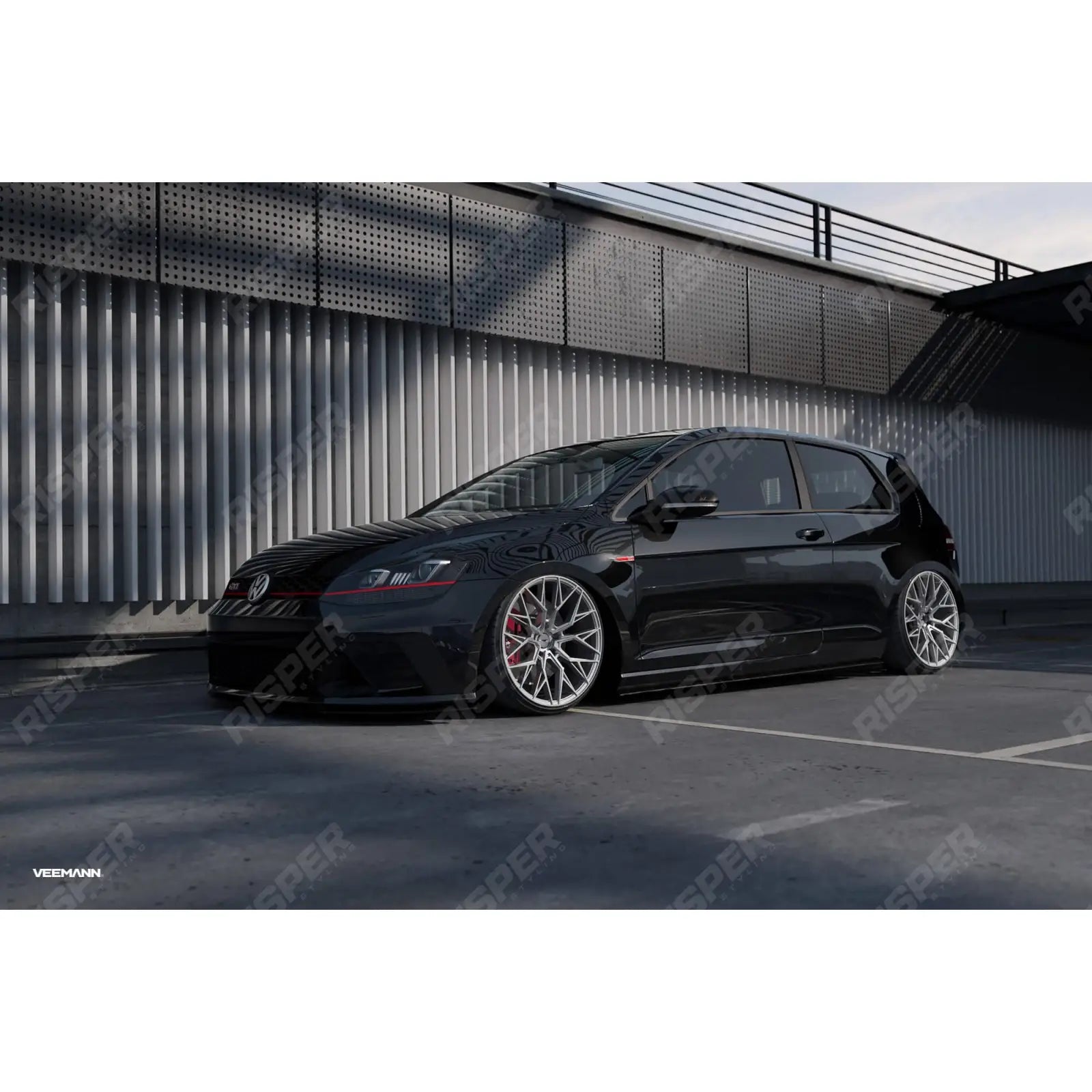 Veemann - V - fs51 Gloss Black 20x8.5 5x112