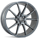 Veemann - V - fs52 Graphite Smoke Machined 19x8.5 5x112