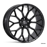 Veemann V - fs66 20 Inch Alloy Wheels 5x112 - Gloss Black - Staggered Set Of 4