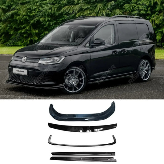 Volkswagen Caddy MK5 2021+ Body Kit In Gloss Black Body Kit