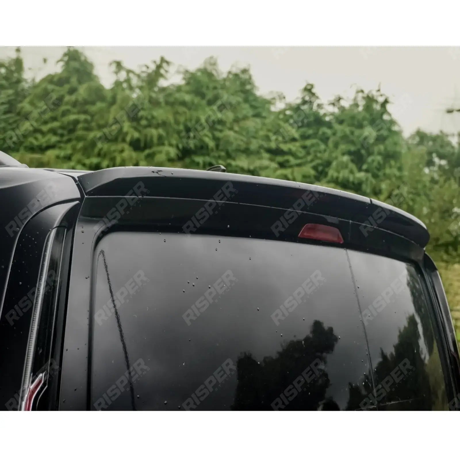 Volkswagen Caddy MK5 2021+ - Rear Spoiler Barn Door in Gloss Black Spoiler