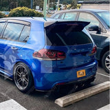 Volkswagen Golf MK6 GTI/R20 2008 - 2013 - Osir Style Rear Spoiler in Gloss Black