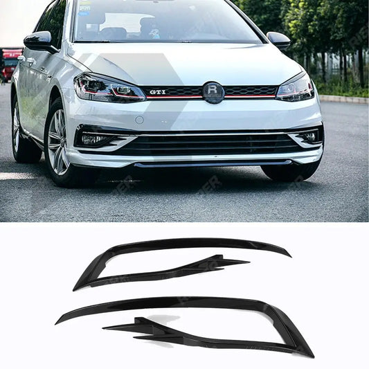 Volkswagen Golf MK7.5 GTI Style Fog Light Blade Surround In Gloss Black