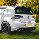Volkswagen Golf MK7/7.5 GTI/GTD/R/GTE 2012 - 2020 - Oettinger Style Rear Spoiler in Gloss Black