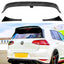 Volkswagen Golf MK7 / 7.5 GTI & R Clubsport Style Spoiler Gloss Black