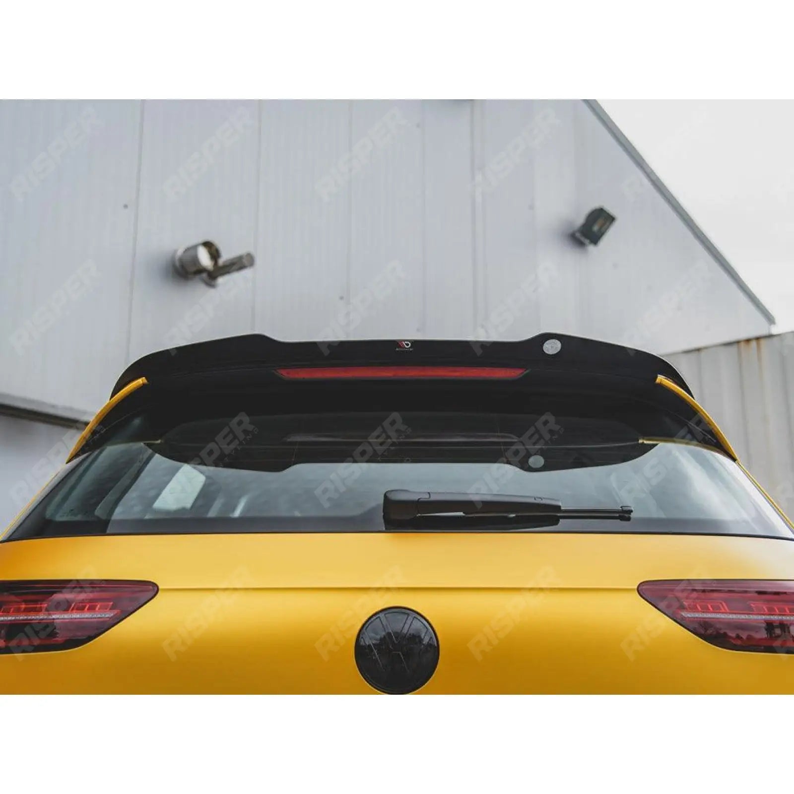 VOLKSWAGEN GOLF MK8 2020+ - MAXTON SPOILER CAP V2 - GLOSS BLACK