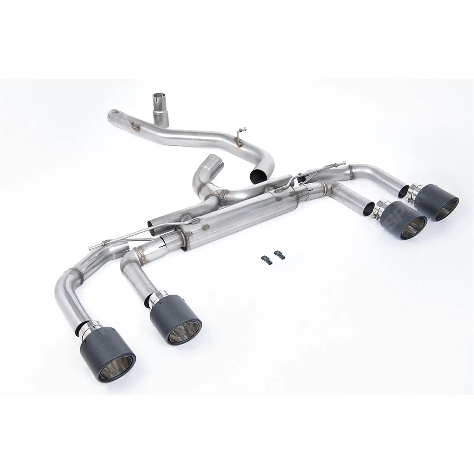 Volkswagen Golf MK8 R 2020-2024 (320ps) Milltek Sport Race OPF Back Exhaust System Race Non Valved (Loudest) - Carbon