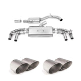 Volkswagen Golf MK8 R 2020-2024 (320ps) Milltek Sport Resonated OPF Back Exhaust System ECE Approved Resonated