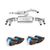 Volkswagen Golf MK8 R 2020-2024 (320ps) Milltek Sport Resonated OPF Back Exhaust System ECE Approved Resonated
