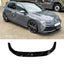 Volkswagen Golf MK8 GTI/GTD/R/R Line 2020+ - Gloss Black 3 - Piece Front Splitter V1
