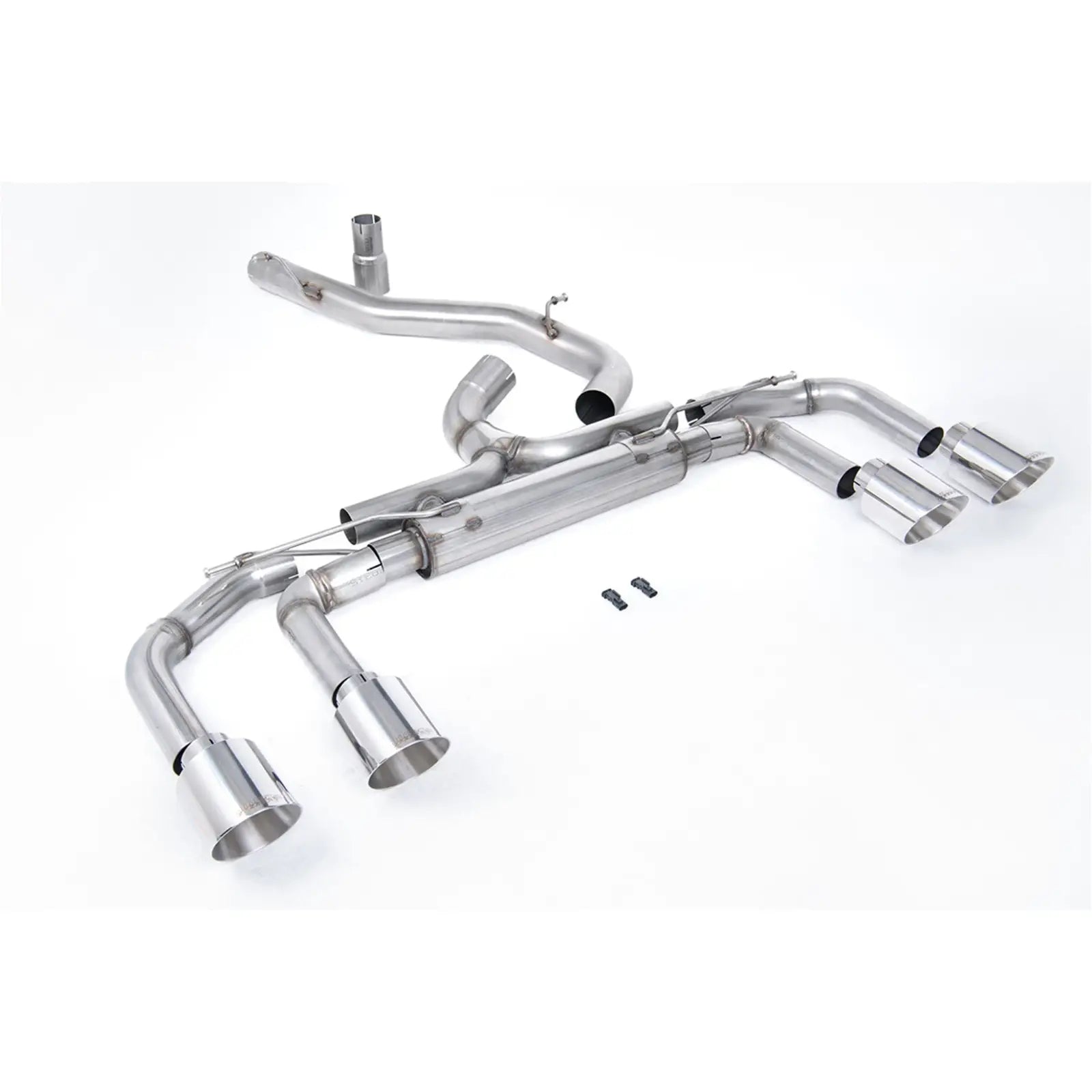 Volkswagen Golf MK8 R 2020-2024 (320ps) Milltek Sport Race OPF Back Exhaust System Race Non Valved (Loudest) - Polished