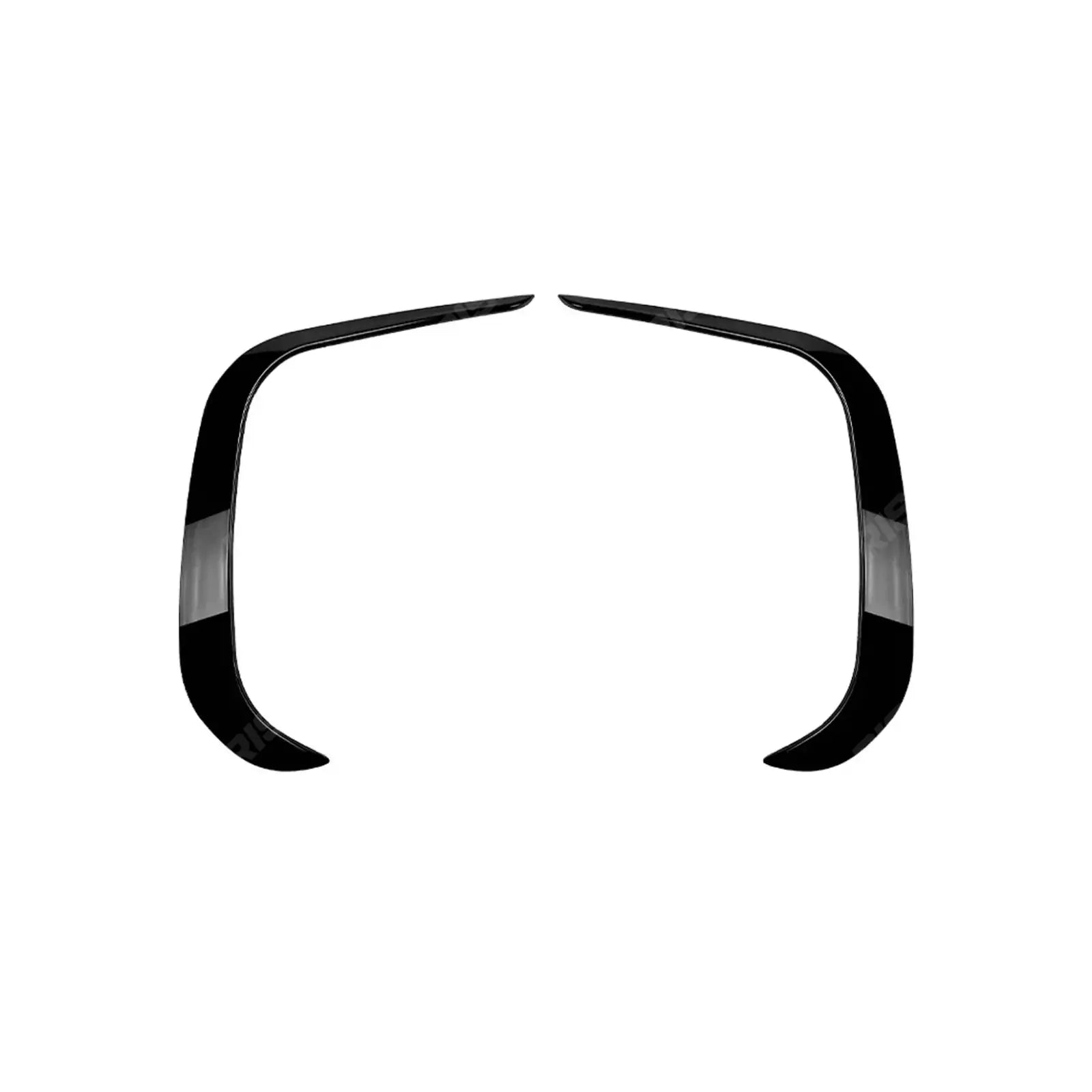 Volkswagen Tiguan MK3 2024+ R Line Front Canards In Gloss Black Body Trims